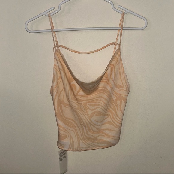 Abercrombie & Fitch Tops - NWT Abercrombie & Fitch Marble Slip Crop Top